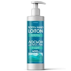 Hand and body lotion, 400 ml