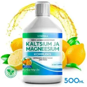 Calcium + magnesium, 500 ml