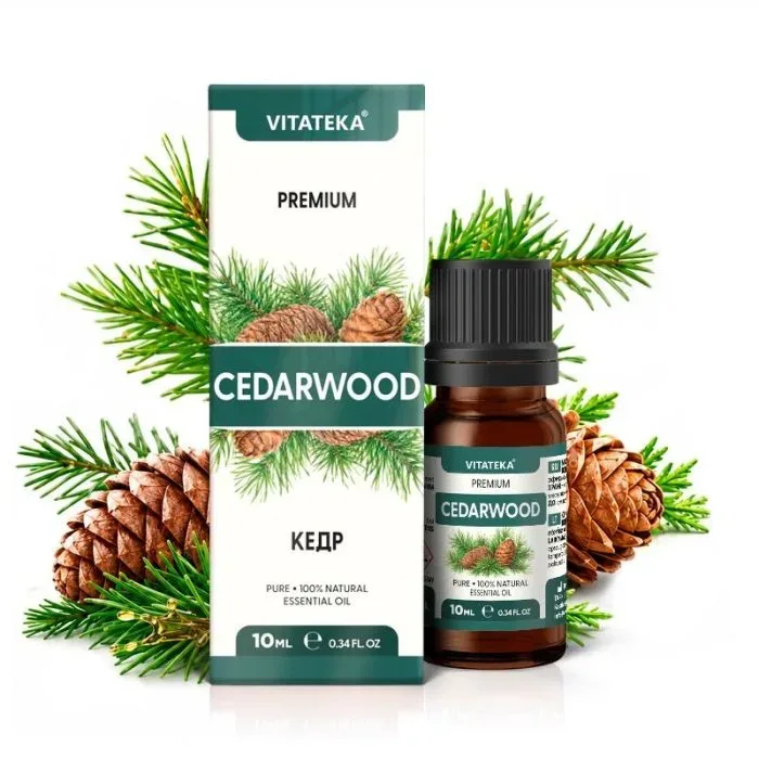 Cedarwood essential oil, 10 ml