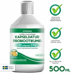 Encapsulated probiotics, 500 ml