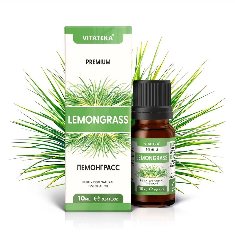 Lemongrass essential oil, 10 ml