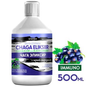 Vitateka — chaga elixir with blackcurrant, 500 ml