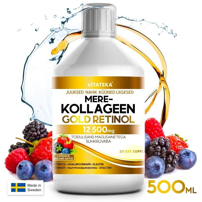 Collagen Gold Retinol, 500 ml